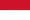 De nationale vlag van Indonesië.